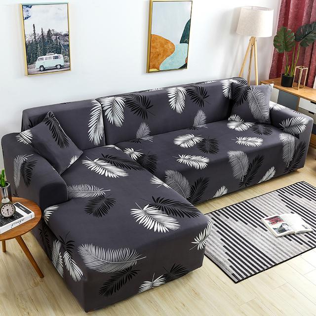 

Новые чехлы для диванов с цветочным рисунком, чехлы для диванов для гостиной, эластичные эластичные чехлы, секционные угловые чехлы для диванов 2-seater 145-185cm