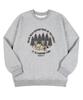 BEMIGHTY Forest Camp Brushed Oversized Sweatshirt [Melan Grey]