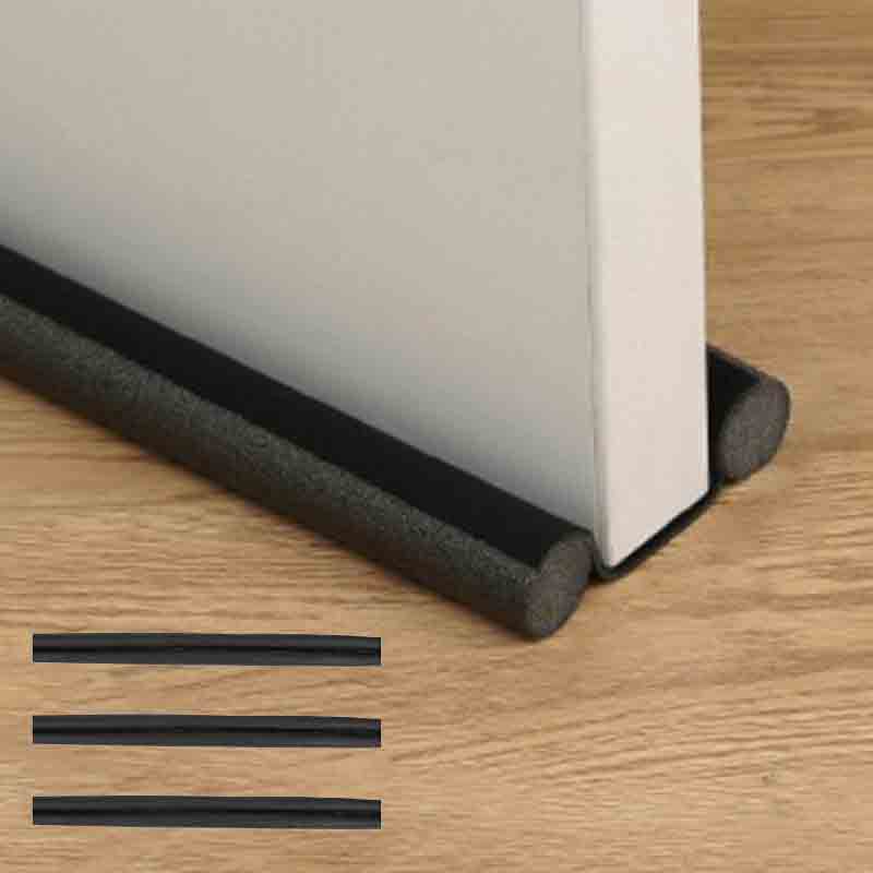 HomeProtect Under Door Draft Stopper Weather Stripping Door Seal Door Sweep Reduce Cold Air Front Soundproof Draft Blocker
