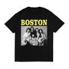 HOT NEW Boston Band ROCK N ROLL Black T-shirt Unisex All Sizes 1T179