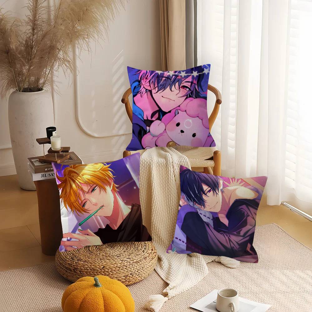 Anime O-Obey Cute Me Pillow Gift Home Office Decoration Bedroom Sofa Car Cushion Cover Case 45X45