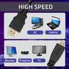 Qoltec Kabel HDMI v1.4 | Micro HDMI | High speed | 4K | 30Hz | GOLD | 3m