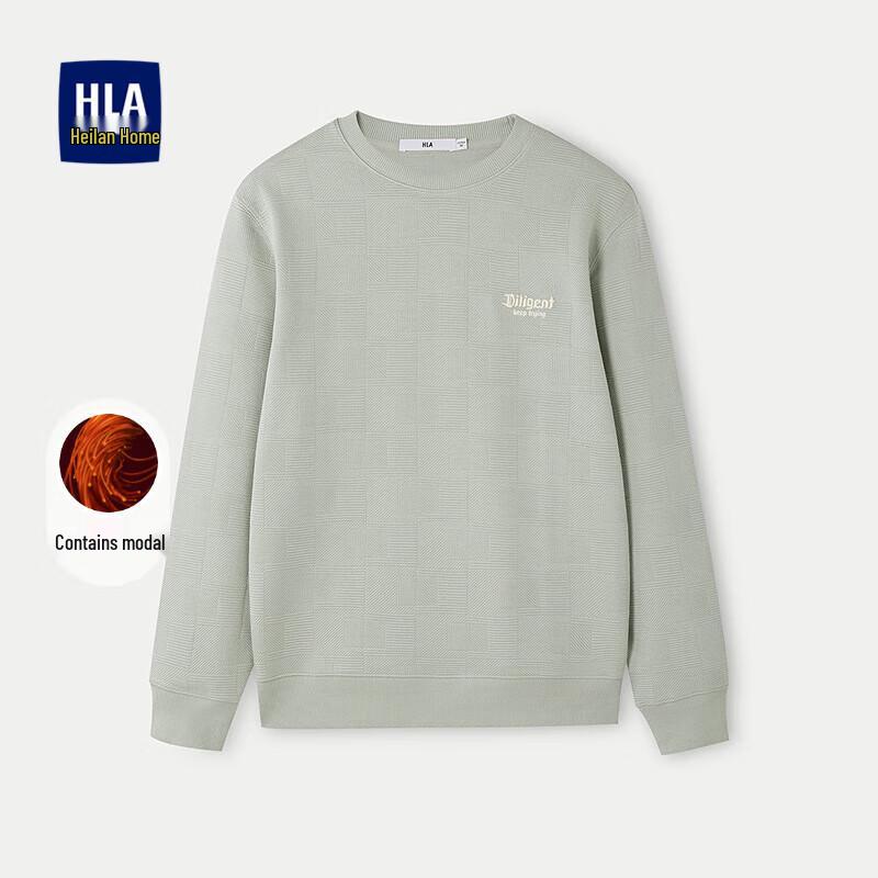 

HLA Men s Modal Blend Embroidered Sweatshirt 3XL
