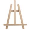 Kids Small Wooden Tabletop Holder Shelf Painting Easel Display Stand