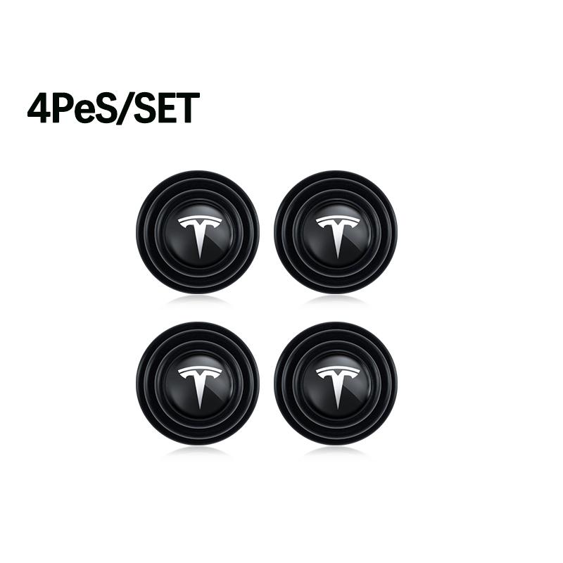 

4Pcs Car Door Anti-shock Pad Anti-noise Buffer Gasket Auto Interior For Tesla Model 3 Y Cybertruck Juguete Roadster Coil Bonina