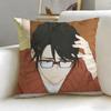 slice anime Ikoku Nikki Cushion Cover Soft  EasyWash Pillow Case  Versatile for Couch Bed Travel and Office