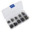 500PCS High Carbon Steel Fishing Hooks Set with Barbed Hooks Fly Fishing Hooks  Catfish Fishing