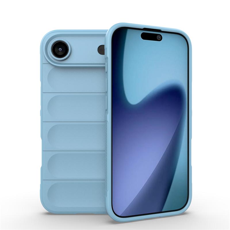 Shockproof Phone Case For iPhone 17 Air Case Anti-Slip Silicone Back Cover For iPhone 17 Air 17 Pro Max Case For iPhone 17 Funda