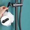 Handheld Shower Holder No Damage Wall Mount Adjustable Rod ABS Bathroom Fixture 10cm Length For Flexible Installation