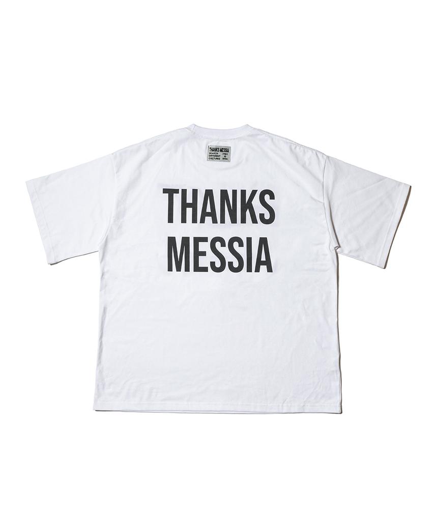 THANKS MESSIA Original Logo Tshirt-White