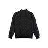 Calvin Klein Solid Color Diamond Stitch Zip Jacket Men Jackets Black 1419093
