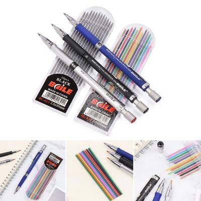 Office School Supplies Smooth Automatic Drawing Lead Activity Pencils Refill Mechanical Pencil