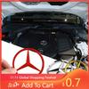 Autoaufkleber für Benz 70mm 3D Metall Auto Styling Motorhauben-Emblem Dekor Aufkleber für Mercedes Benz E C G M S A B Klasse W176 W204 W
