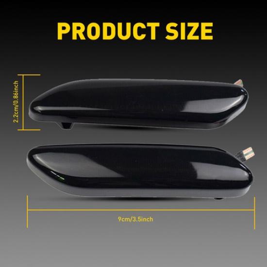 For Cooper Mini Countryman R60 R61 Replacement LED Side Marker Turn Signal Light