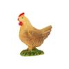 AEE4-2Pcs Emulation Chicken Model Chicken Statue Home Decor Model Lawn Decor Farm Decor Chicken Figurine Animal