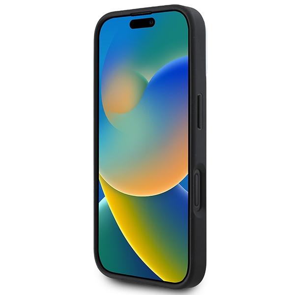 Dkny Dkhmp16Spscmclk Iphone 16 6.1Czarny/Black Hardcase Gładkie Srebrne Logo Magsafe