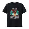 Daddy Saurus T Shirt For Dad On Father's Day Birthday Or Christmas From Son Daughter Funny Father Vintage Washed Soft Stylish
