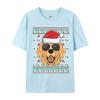 Ugly Xmas Santa Golden Retriever Dog T-shirt Printed T-shirt Cute Animal Pattern Tees Tops s Clothing
