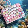26 Key Mini Keyboard Pendant Cute Design Keyboard Keychain  Popular Pendant