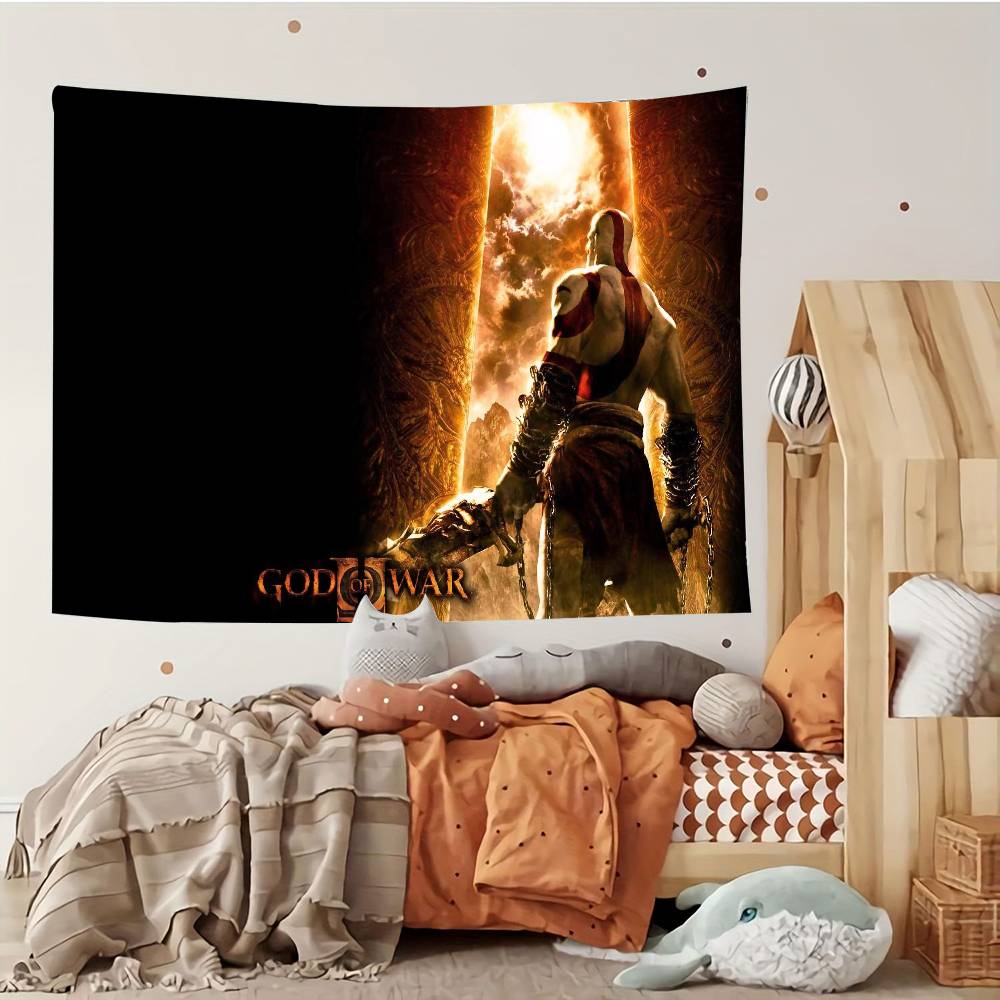 Game God Of War Tapestry Customizable Tapestries Of Various Styleswall Hangings Celebrity Photo Printingwall Hangings