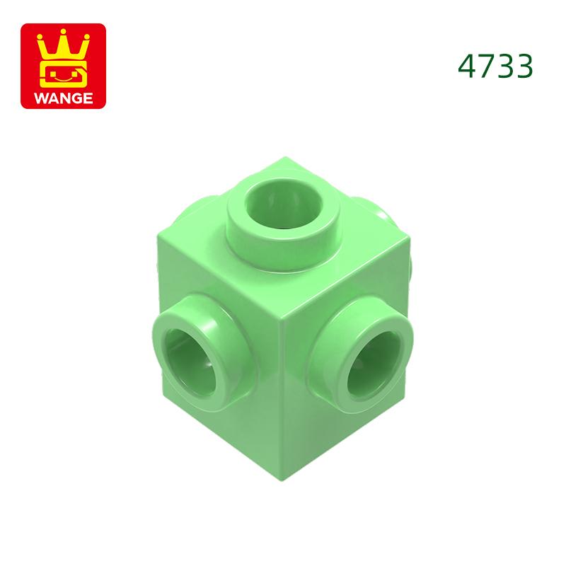 

225Pcs/lot 4733 1x1 with Studs on 4 Sides Block Moc Color Accessories Works featuring Brick DO-IT-YOURSELF Children s Plaything Assembly 225pc