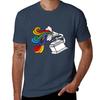 Gramophone Rainbow Tshirt Uv Sun Protection Tee Shirt