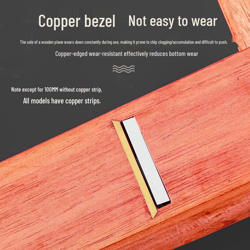 Indonesia Gong Manual Hand Planer Set: Compact Carpenter's Tool with Push Planer, Blade, Hug Planer, and Luban Planer