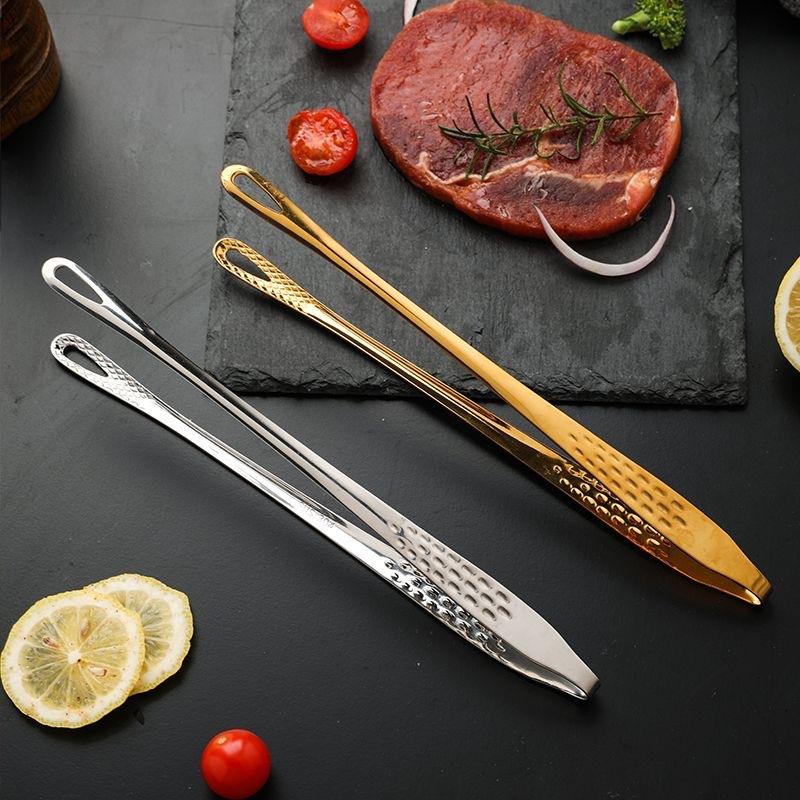 

Food Outdoor Mini Barbecue Household Barbecue Clip Food clip small [natural color]
