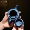 Yixing Purple Clay Tea Pot Boutique Teapot Beauty Kettle Master Handmade Teaware Gifts Raw Ore Azure Mud Authentic 200ml