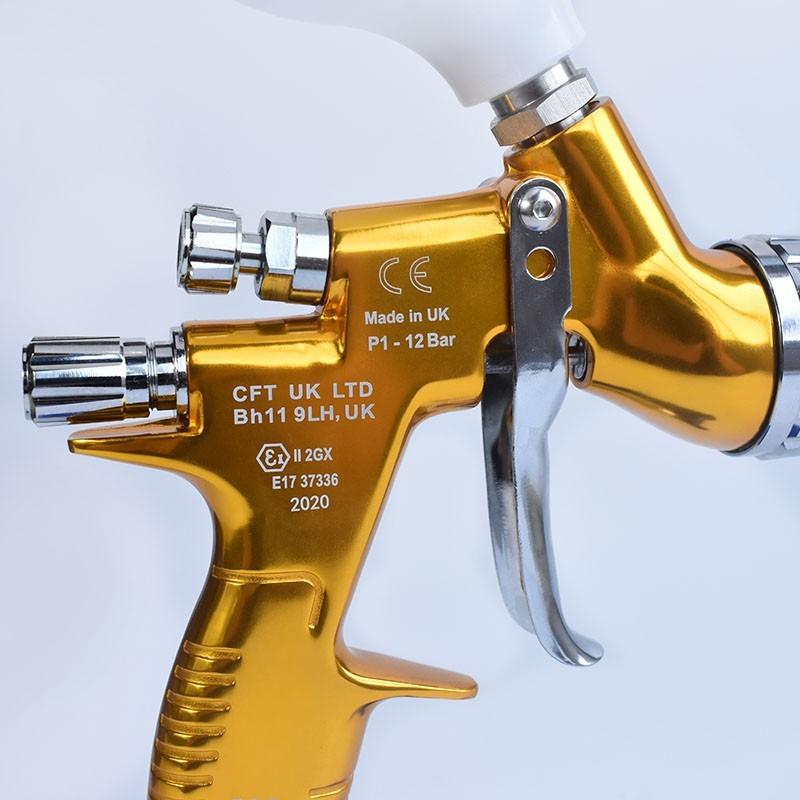 Portable Professional Paint Spray Gun 1.3mm Nozzle HVLP Paint Sprayer Furniture Car Clear Coat Spray Paint Tool