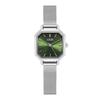 Creative Multi-Angle Cutting Disc Simple Premium Wind Ladies Quartz Watch Waterproof Stainless Steel Watch
