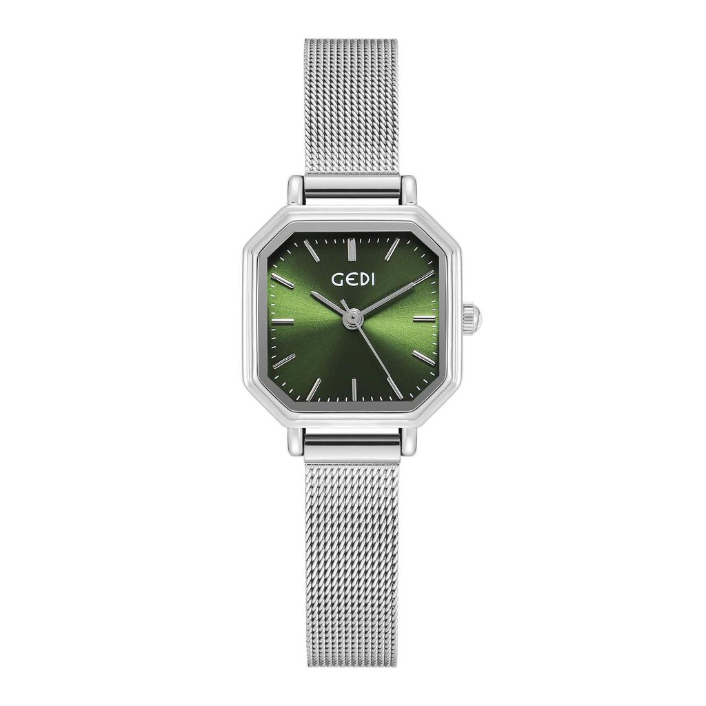 Creative Multi-Angle Cutting Disc Simple Premium Wind Ladies Quartz Watch Waterproof Stainless Steel Watch