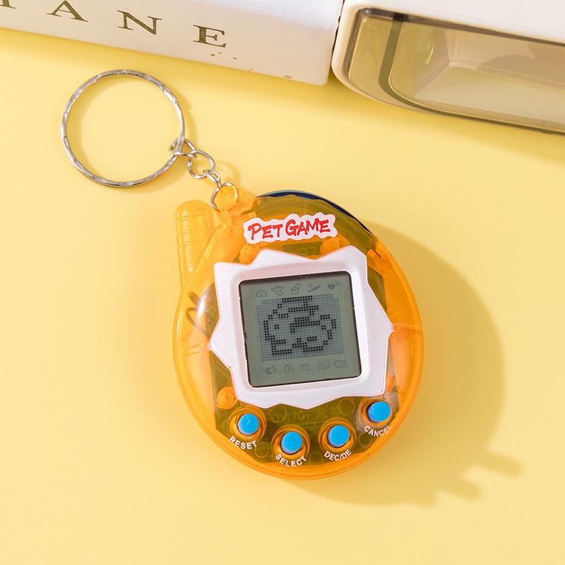 Mini Virtual Pet Game Console: Handheld Electronic Toy Keychain