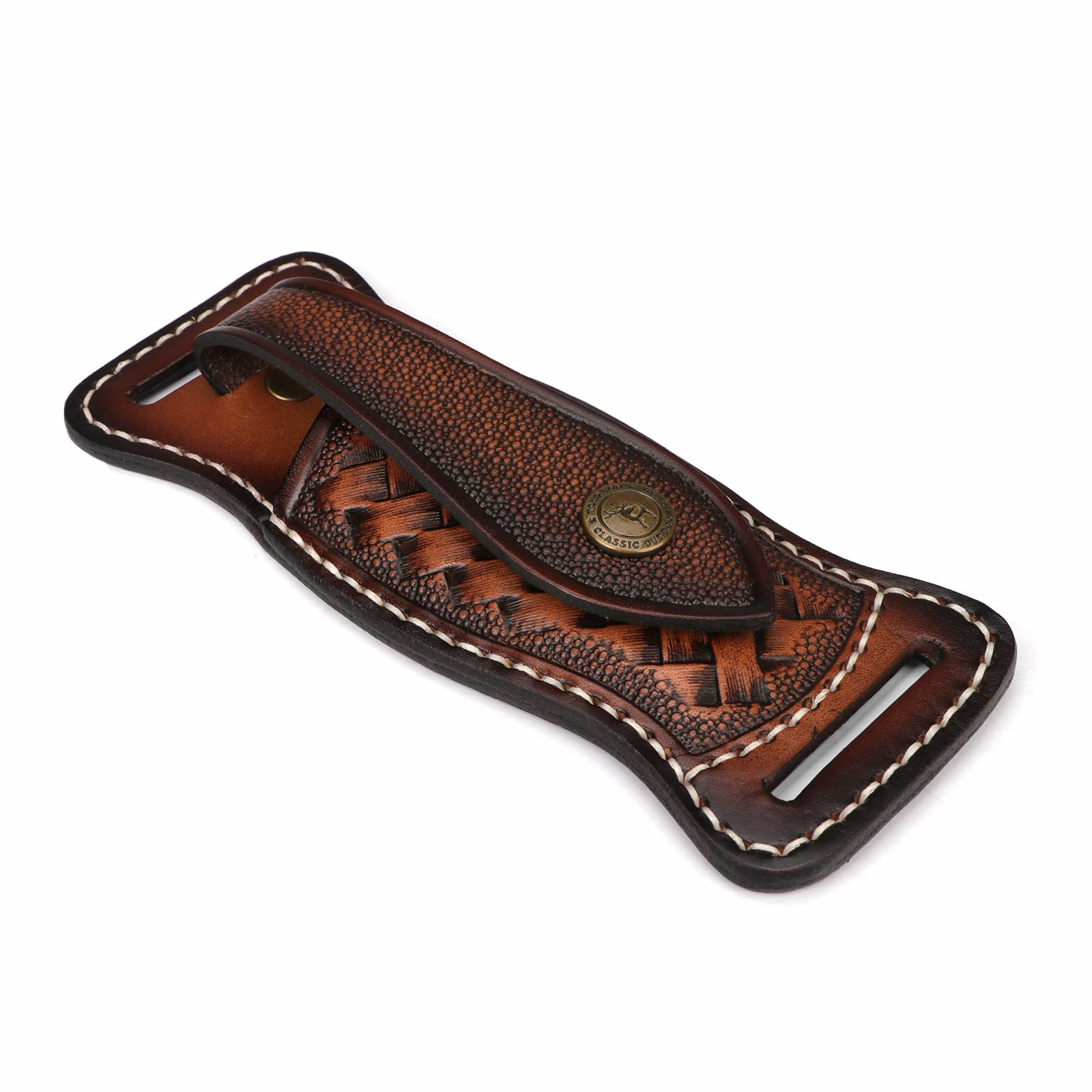 

TOURBON Шкіряний чохол для складних ножів та ножен для ременя, багатофункціональних плоскогубців, багатофункціональних інструментів,