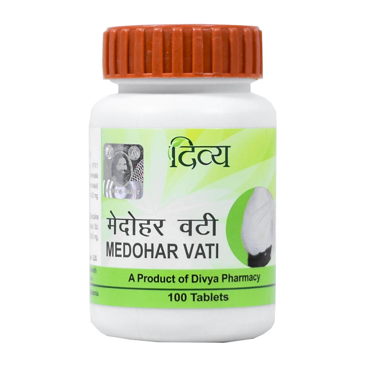 

Медохар Вати (100 таб), Medohar Vati, Patanjali
