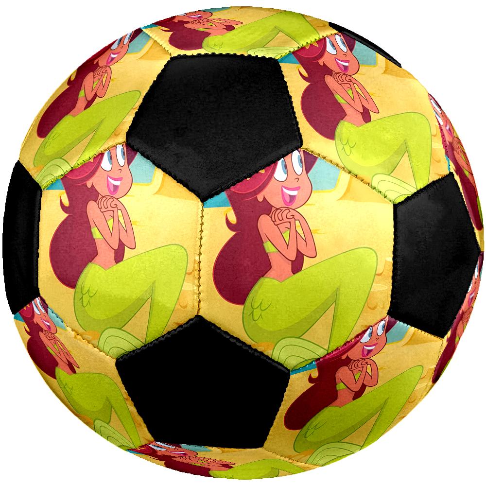 Zig & Sharko Theme Size 5 Soccer Ball, Suitable for Both Indoor and Outdoor Matches, a Gift Suitable for Everyone.