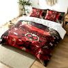 Cult of the Lamb 3pc Duvet Cover Set Simple Modern Bedding Set Wrinkle Resistant Soft Fabric All Season Use a Perfect Gift