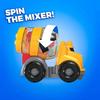 Mega Bloks CAT Cement Mixer Truck (9 Pieces) for Ages 1 and Up (GFG11)