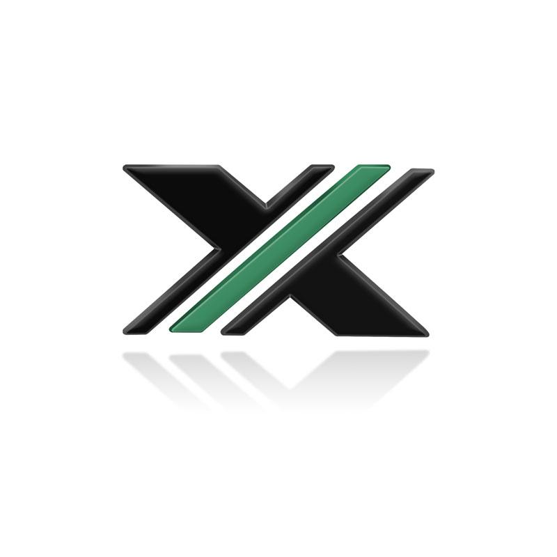 1Pc X XPOWER Logo 3D Metal Exteior Auto Side Trunk Sticker Badge Emblem Car Styling For MG 5 6 7 ZS HS GS 3 TF 5 RX5 GT Accessories