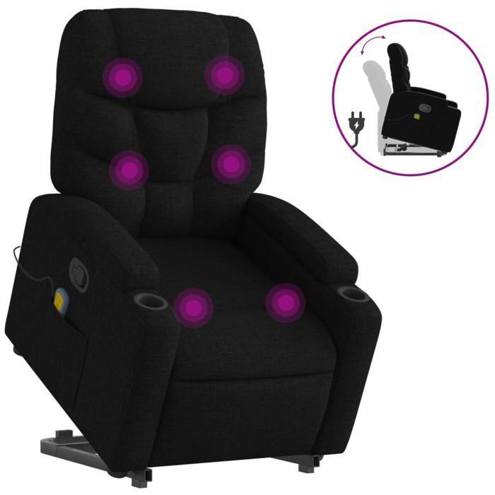 VidaXL Reclining Massage Armchair, Relaxation Chair with Adjustable Backrest and Footrest, Salon Seat Room of 3204610