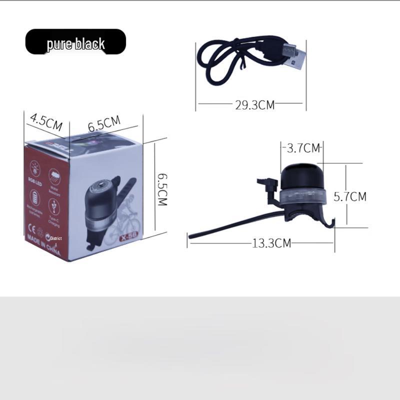 Lishi Bicycle Bell with Integrated LED Light