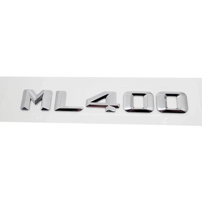 3D Car Rear Trunk Letters Stickers Decal Accessories for Mercedes Benz Old Style ML55 ML63 ML250 ML300 ML320 ML350 ML400 ML430