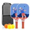 Wear Resistant Pickleball Paddle Anti Slip Grip Pickleball Training Equipment  For Men and Women