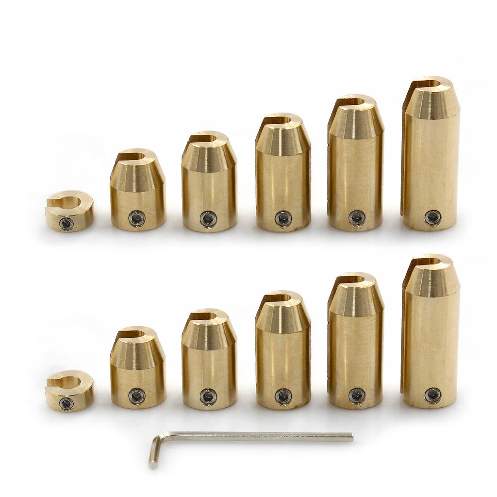 Motorcycle Reusable Brass Wheel Spoke Balance Weights Refill Kits 14pack