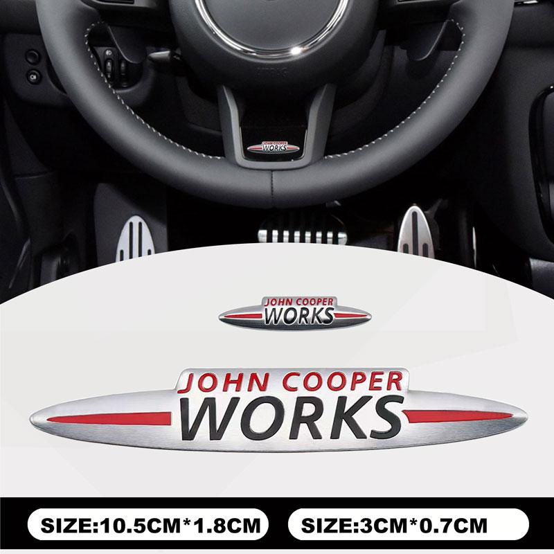 

Для Mini Countryman Clubman JCW F55 F56 R55 R56 R60 F60 аксессуары для значков алюминиевые наклейки для автомобиля Декор интерьера наклейка