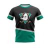 T-shirt Sport Homme Séchage Rapide Imprimé 3D Haut de Gamme Moto Vélo Tout-Terrain Manches Courtes Respirant Parent-Enfant
