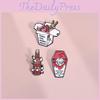 Cartoon Trendy Alloy Character Brooch Eyecatching Decorative Pin For Lovers Fashion