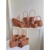 Rattan Woven Handheld Flower Basket
