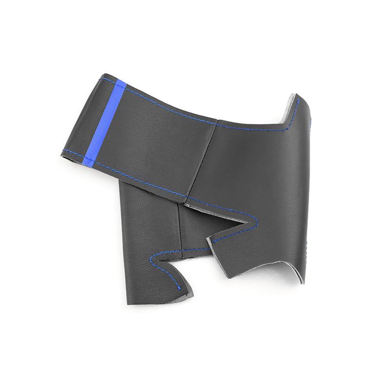 Car For Mercedes Benz E-Class W210 CLK-Class W208 C208 G-Class W463 1999-2003 Microfiber Leather Steering Wheel Cover Trim