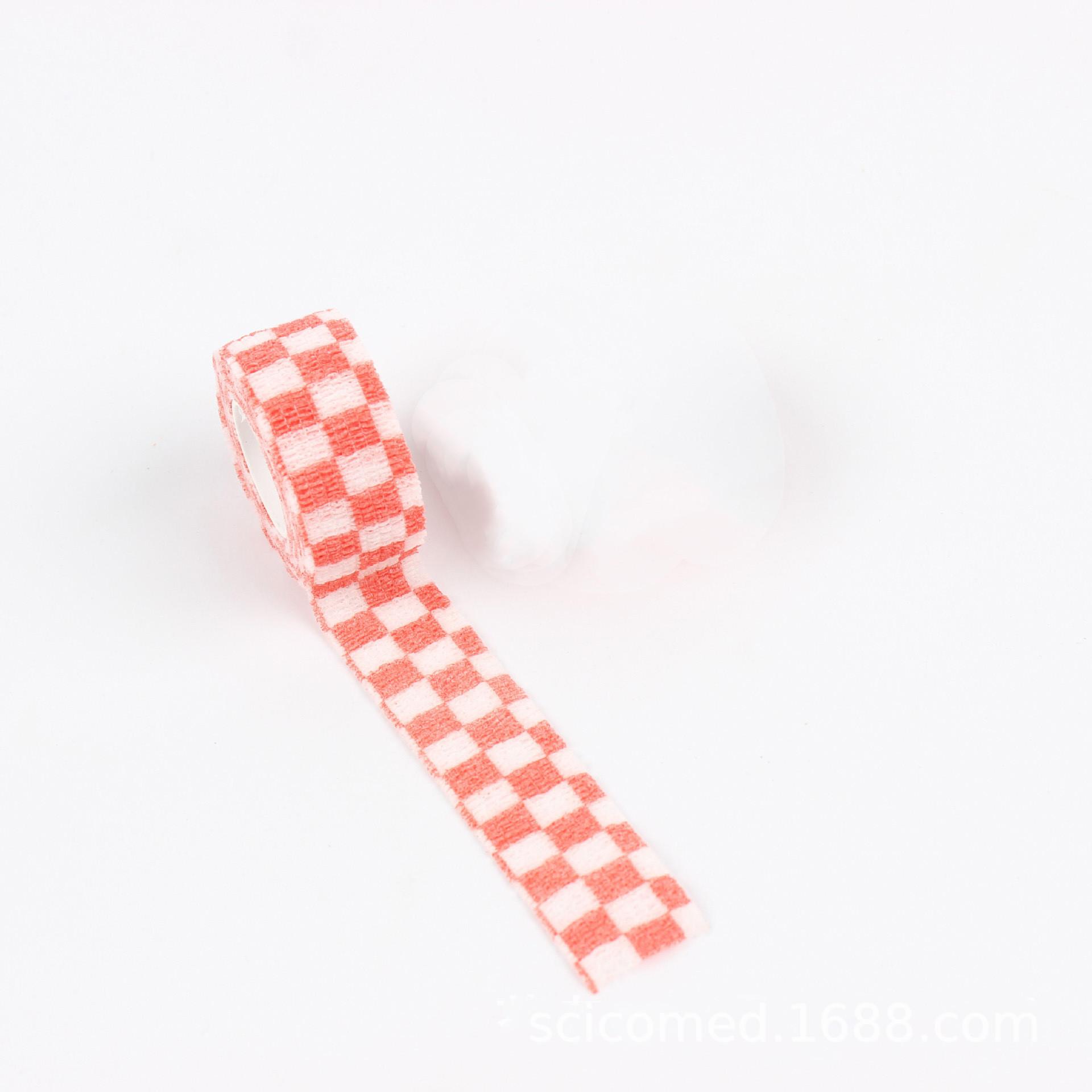 

1 рулон 2,5*450 см одноразовый самоклеящийся гибкий эластичный бандаж для фруктов, ручка для татуировки, ручка для трубки, локоть, медицинская лента 2.3cm*2m